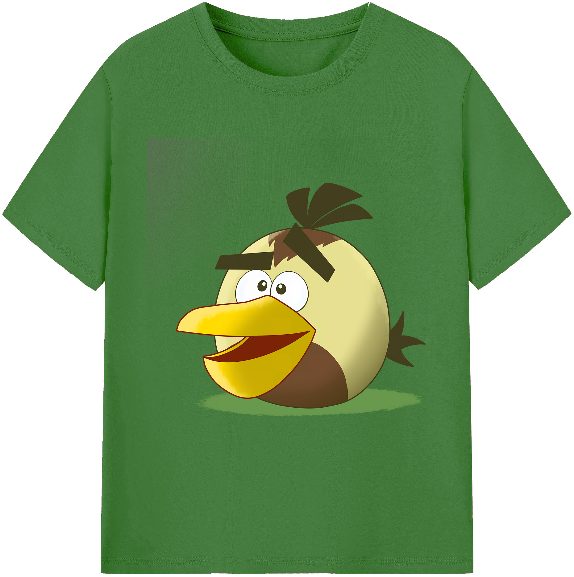 （画像用） Angry Birds アングリーバード レディースカジュアルプリントTシャツ（綿100％）
